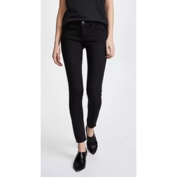 DL1961 Jeans Emma Power Legging Black Skinny Denim - Picture 2 of 11
